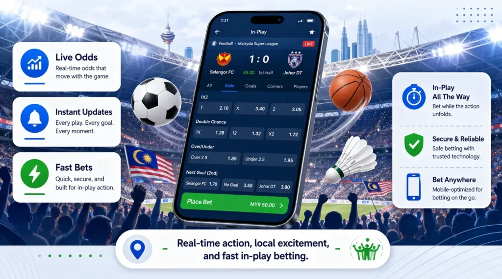 1xBet Live Sports Betting That Feels Like Stadium Negara