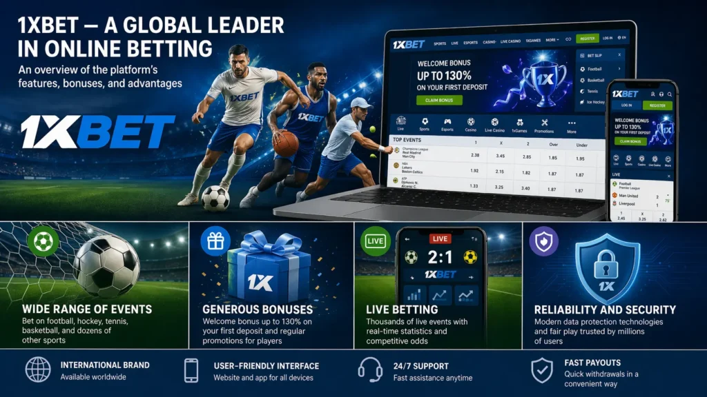 1xBet Malaysia – Sports Betting & Live Casino